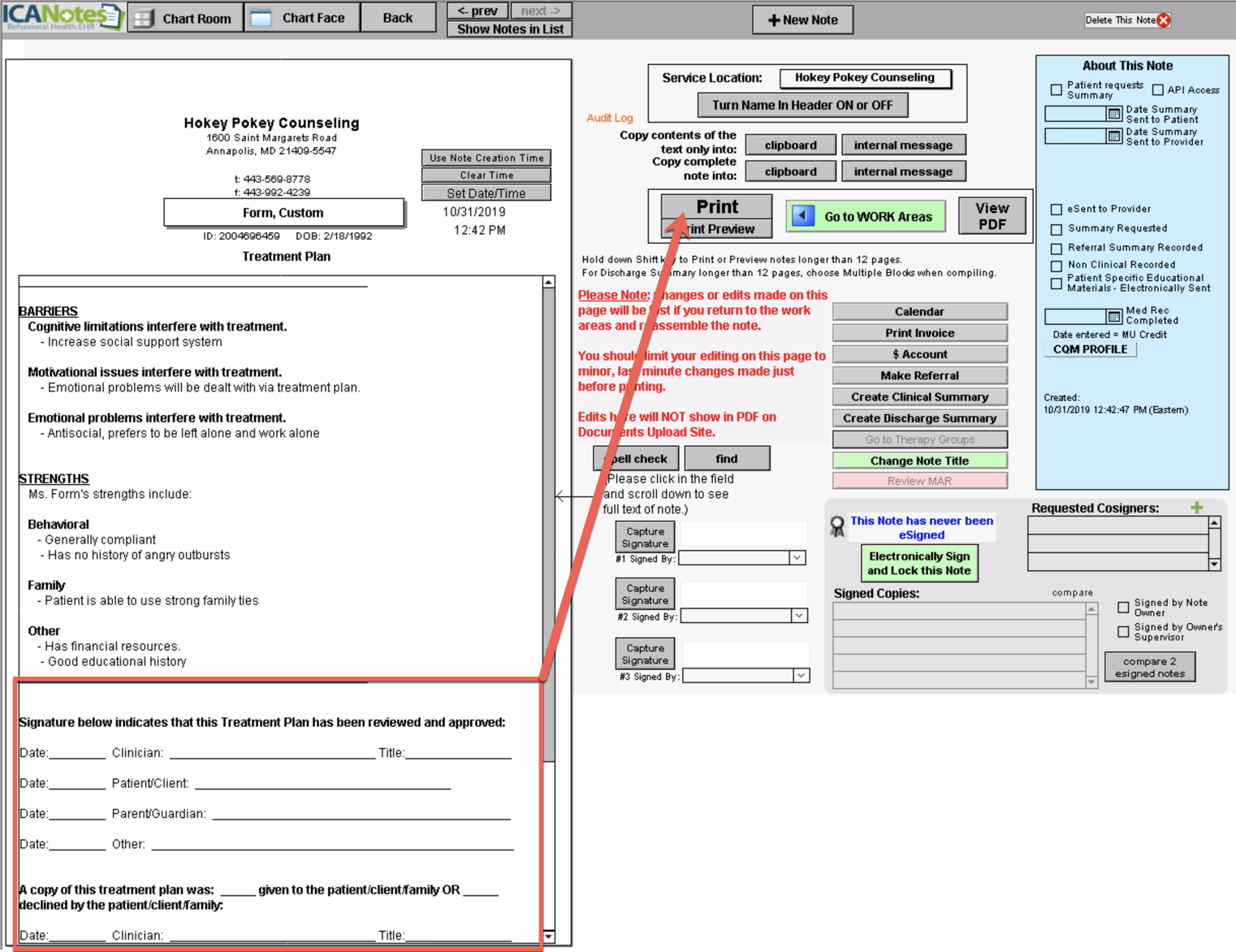 2. You Can Print The Document And Sign On The Printed Document. Or,